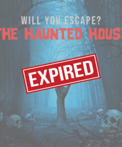 The Haunted House (Escape Room) | 31st August 2024 | 2:00PM – 3:30PM